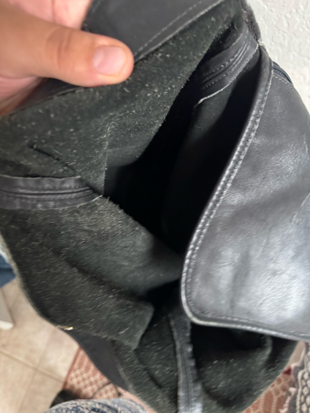 Vintage Coach Large Soho 4082 Black Leather Tote - Picture 7 of 7